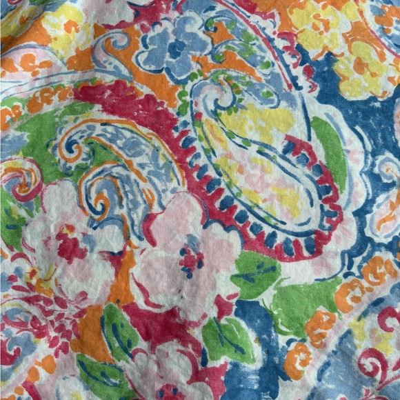 Ralph Lauren Springdale Floral Paisley Queen Bedskirt - Picture 1 of 4